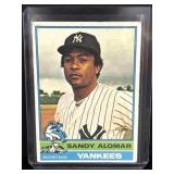 1076 topps sandy alomar