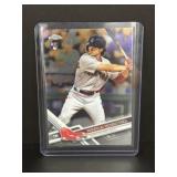 2017 Topps chrome Andrew Benintendi rookie card