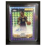 2025 topps chrome aaron nesmith purple mosaic
