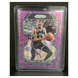 2021 panini tyrese haliburton purple wave prizm