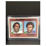 1976 topps oj simpson and chuck foreman