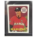 2018 Topps heritage Christian Yelich 92/100