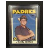 1986 Topps John kruk rookie consignor rated mint