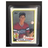 1989 Topps Steve Avery rookie