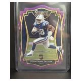 2020 panini select Jonathan Taylor rookie die cut