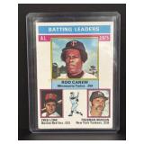 1976 Topps Carew. Lynn. Munson