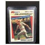 1987 topps johnny bench