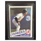 1985 Topps don mattingly