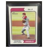 2023 Topps Shohei Ohtani heritage pitching