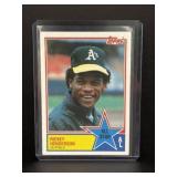 1983 Topps Rickey Henderson