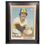 1978 Topps vintage Rollie fingers