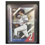 2020 Topps Derek Jeter chrome refractor consignor