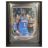 2025 Topps shai gilgeous Alexander bowman chrome
