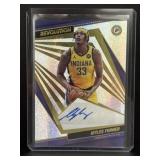 2022 panini Myles Turner auto consignor rated