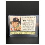 1961 post hand cut tito francona