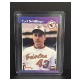 1988 leaf curt schilling rookie