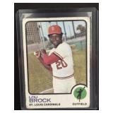 1973 Topps vintage Lou Brock