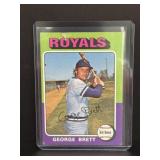 Vintage 1975 Topps George Brett