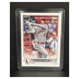 2022 Topps Shohei Ohtani batting