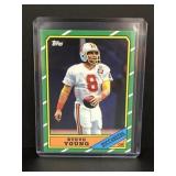 2012 topps steve young rookie reprint