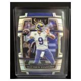 2021 panini Matthew Stafford die cut refractor