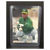 1998 fleer Rickey Henderson sports illustrated