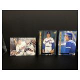 1993 upper deck cards puckett. Ryan. Sandberg