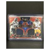 2025 panini DK Metcalf dual jersey red prism