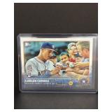 2015 Topps Carlos Correa rookie card