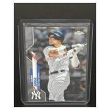 2020 Topps chrome Aaron judge consigner rated