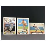 1993 topps Griffey, Maddux, Ripken