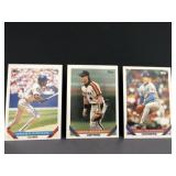 1993 topps Dawson, Bagwell, and Hershiser