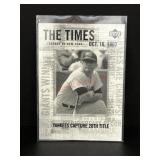 2001 upper deck mantle