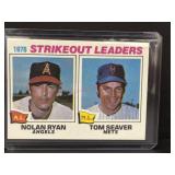 1977 Topps Nolan Ryan tom Seaver consignor rated