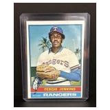 1976 topps fergie jenkins consignor rated near