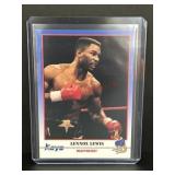 1991 kayo lennox lewis rookie