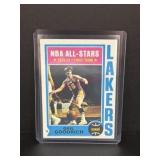 1974 Topps vintage Gail Goodrich consignor rated