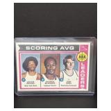 1974 Topps vintage Julius Erving. George