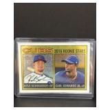 2016 Topps Cubs rookie stars Schwarber and