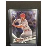 2017 Topps Chrome Paul Dejong rookie card