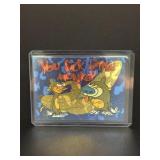 Vintage 1993 Topps ren and stimpy prizm
