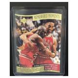1998 upper deck Michael Jordan memorable moments