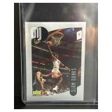 1998 upper deck Michael jordan sticker card