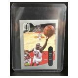 1998 upper deck Michael jordan sticker card