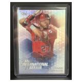 2018 Topps Mike trout chrome refractor consignor