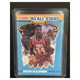 1990 fleer Akeem Olajuwon