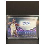 2024 Topps midnight trayce Jackson Davis rookie