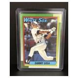 1990 topps sammy sosa rookie