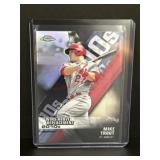 2020 topps chrome die cut mike trout refractor