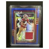 2025 Donruss threads Christian McCaffrey pulsar
